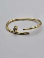Cartier civi modeli altın gold taşlı bilezik