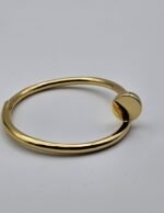 Cartier civi modeli altın gold taşsız bilezik