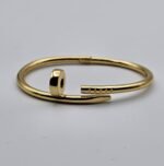 Cartier civi modeli altın gold taşsız bilezik