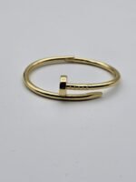 Cartier civi modeli altın gold taşsız bilezik