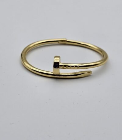 Cartier civi modeli altın gold taşsız bilezik