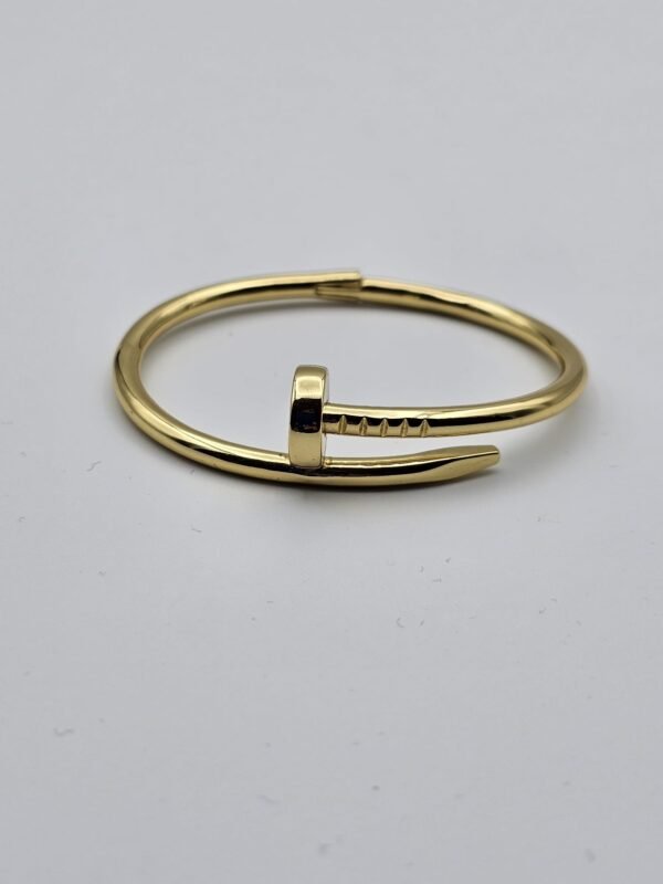 Cartier civi modeli altın gold taşsız bilezik