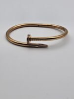 Cartier civi modeli rose gold taşlı bilezik