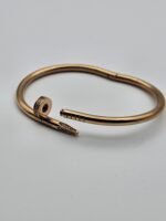 Cartier civi modeli rose gold taşlı bilezik