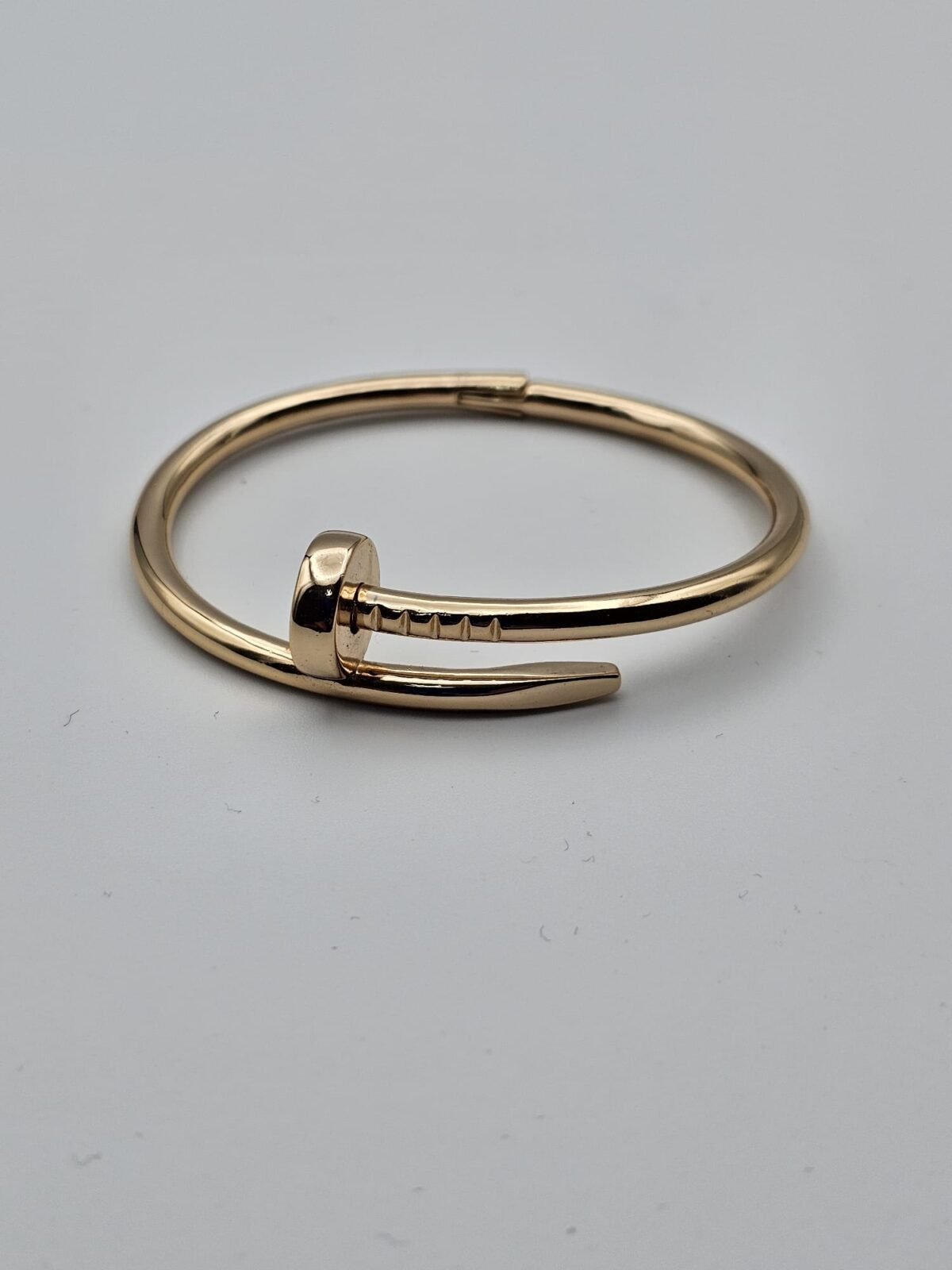Cartier civi modeli rose gold taşsız bilezik