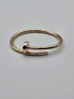 Cartier civi modeli rose gold taşsız bilezik