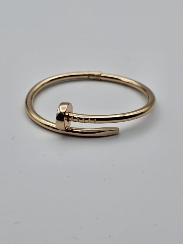 Cartier civi modeli rose gold taşsız bilezik