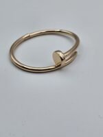 Cartier civi modeli rose gold taşsız bilezik