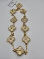 Van-cleef-modeli-10-yaprakli-buyuk-yonca-dogal-tas-duz-tasli-vca-gold-kolye