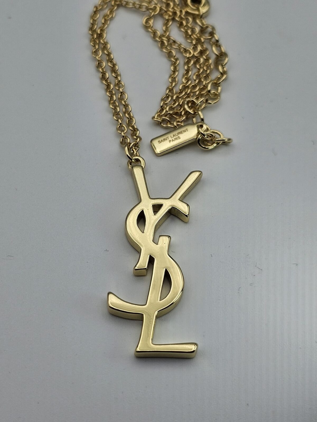 Yves saint laurent modeli gold altın kolye