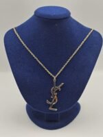 Yves saint laurent modeli gold altın kolye