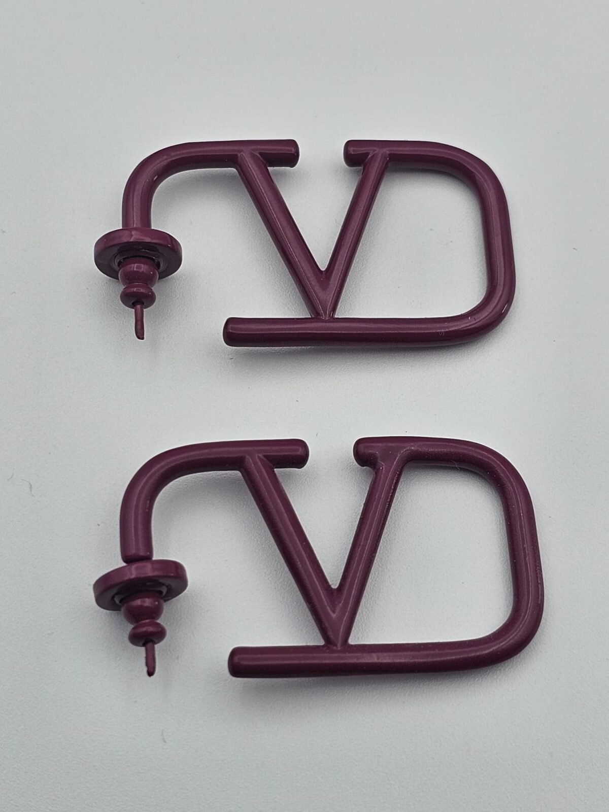valentino modeli mor küpe