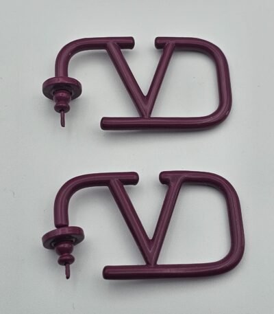 valentino modeli mor küpe