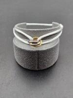 Cartier Trinity modeli altın gold gümüş rose beyaz bileklik