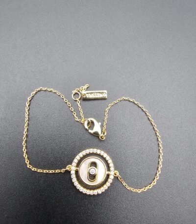 Messika modeli lucky altın gold bileklik