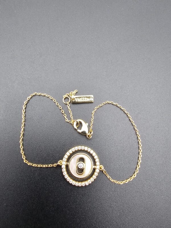 Messika modeli lucky altın gold bileklik