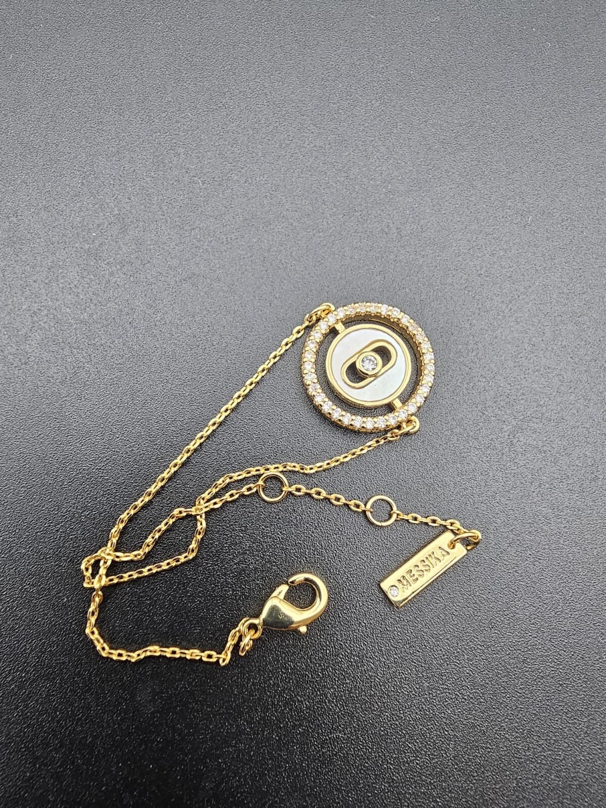 Messika modeli lucky altın gold bileklik
