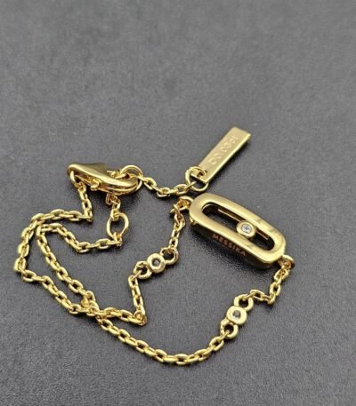 Messika modeli move uno taşsız altın gold bileklik