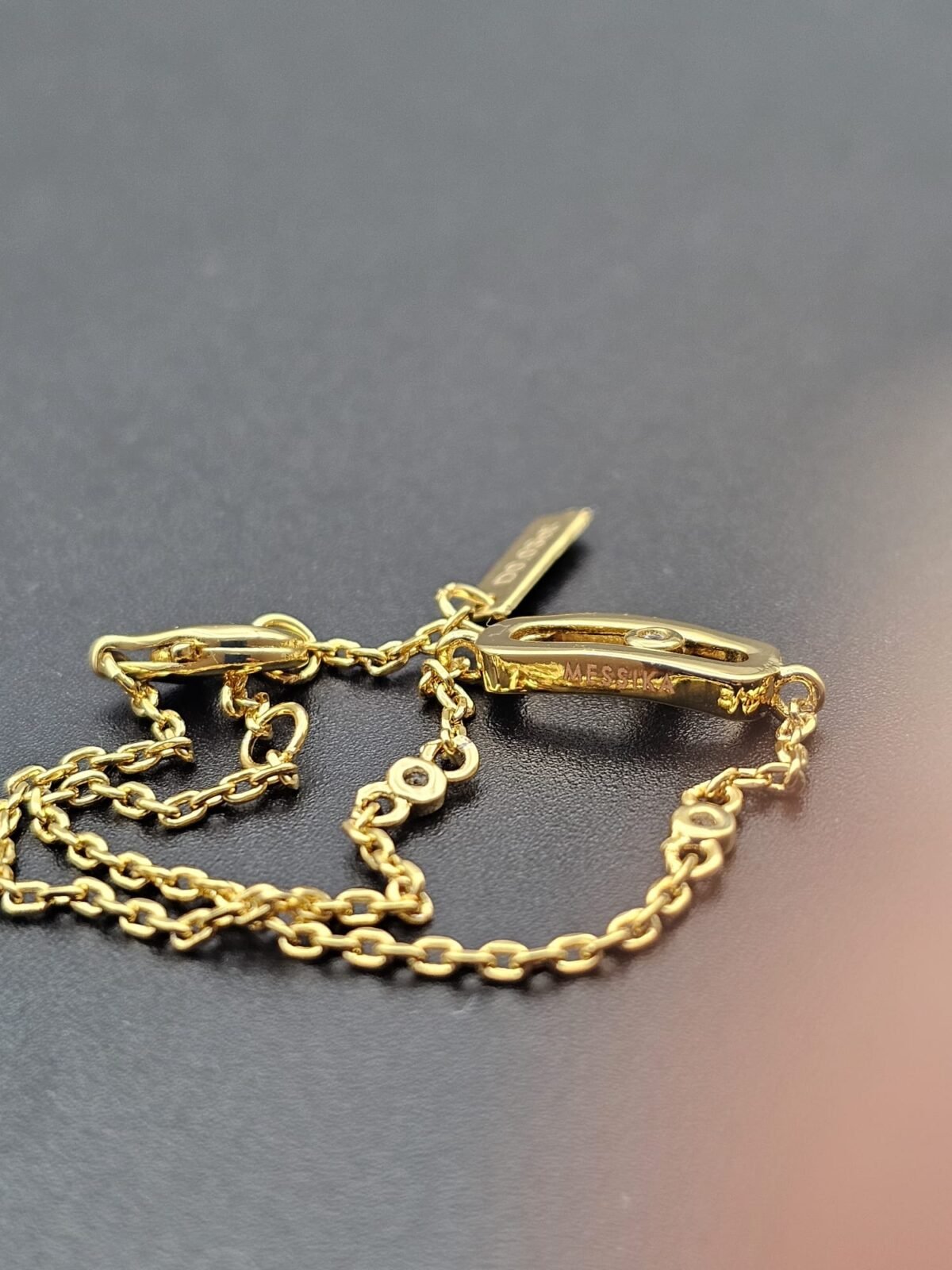Messika modeli move uno taşsız altın gold bileklik